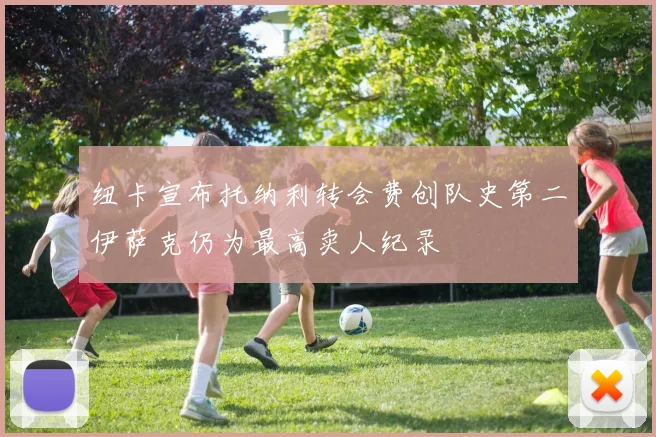 纽卡宣布托纳利转会费创队史第二伊萨克仍为最高卖人纪录